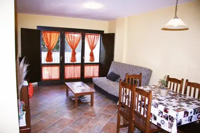 Zona de estar de Apartamentos La Catedral
