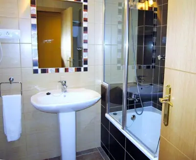 Un baño de Apartamentos La Catedral