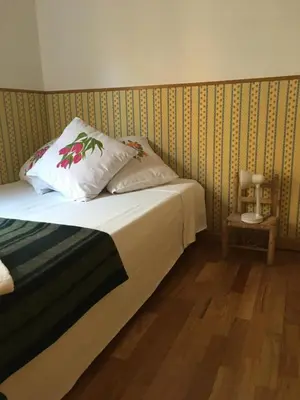Cama o camas de una habitación en EL RINCÓN DE TORRENUEVA