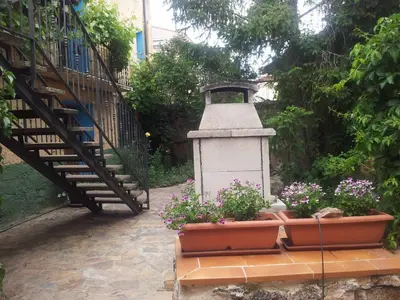 Jardín al aire libre en Casas rurales LA LAGUNA y LA BUHARDILLA DE LA LAGUNA