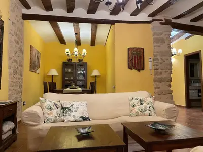 Zona de estar de Casa Lidia - Antigua Posada Real