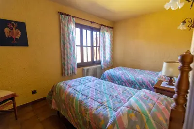Cama o camas de una habitación en EVA & TRAVEL - El Bosquet de Prades