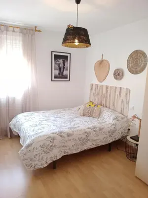 Cama o camas de una habitación en El Vergel del Piedra