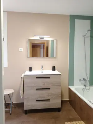 Un baño de El Vergel del Piedra