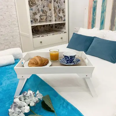Cama o camas de una habitación en Apartamentos Rincón de Cantarranas