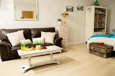 Zona de estar de Apartamentos Rincón de Cantarranas