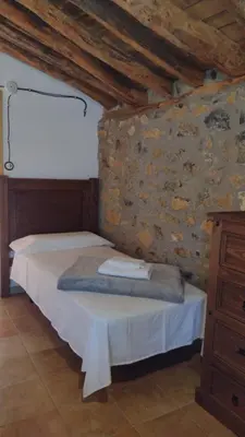 Cama o camas de una habitación en Casa Purujosa