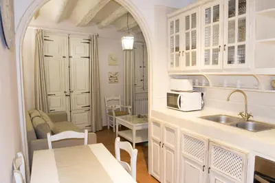 Un baño de Apartamenticos Plaza Las Armas II