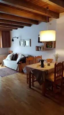 Zona de estar de Un rincón especial en VALL DE BOI