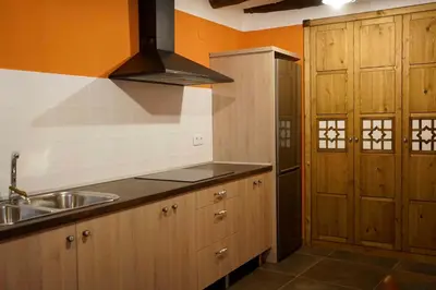 Una cocina o zona de cocina en Casa Rural Bonal