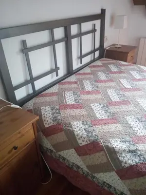 Cama o camas de una habitación en Apartament Esterri