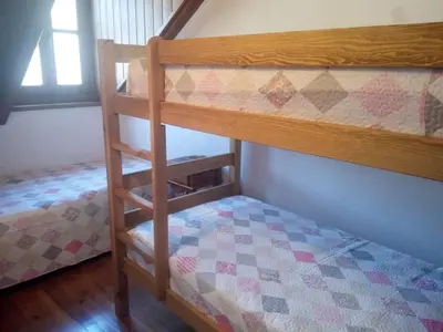 Cama o camas de una habitación en Apartament Esterri