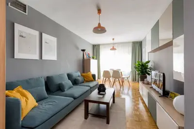 Zona de estar de SANTANDER - Apartamento ejectutivo con garaje