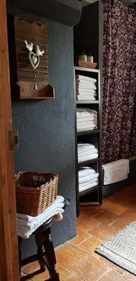Cama o camas de una habitación en Mas de Mingall