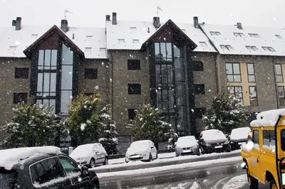 Vielha centrico Calbeto FU en invierno