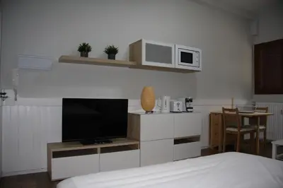 Una cocina o zona de cocina en Vielha centro estudio Sapporo