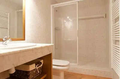 Un baño de Vielha centro calbeto VAD apartamento
