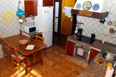 Una cocina o zona de cocina en Casa rural Mertxenea Landetxea