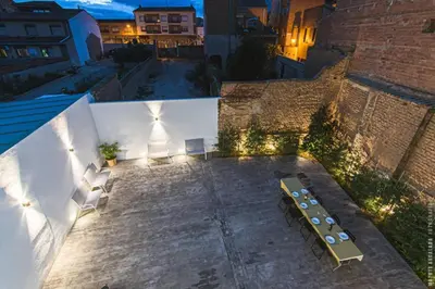 Un balcón o terraza de Paisajes del Ebro Alojamiento