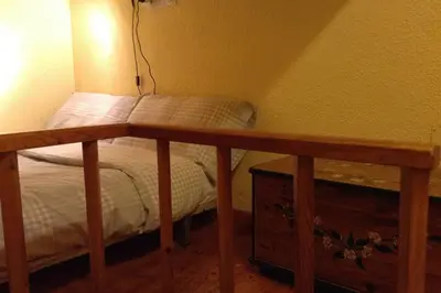 Cama o camas de una habitación en Estudio 2-4 personas en Vielha-Baqueira