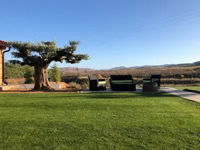 Paisaje cerca de esta villa