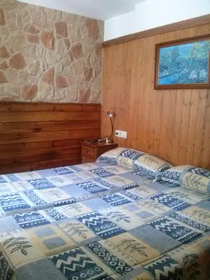 Cama o camas de una habitación en Casa Marieta
