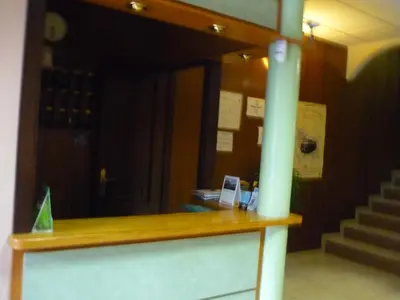 El vestíbulo o zona de recepción de Hostal El Centro