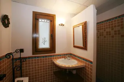 Un baño de Casa Rural Los Pedregales