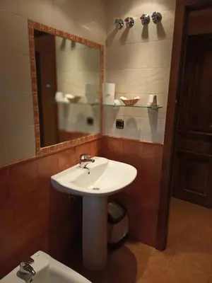 Un baño de Casa Diego Apartamentos Turisticos