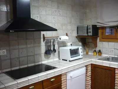 Una cocina o zona de cocina en El Corral de Valero