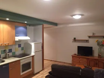 Una cocina o zona de cocina en Apartamentos Residencial Fornocal