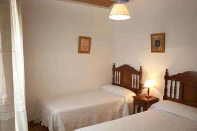 Cama o camas de una habitación en Casa Plana