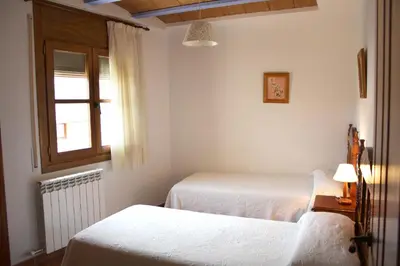 Cama o camas de una habitación en Casa Plana