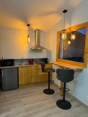 Una cocina o zona de cocina en Mas del Bot