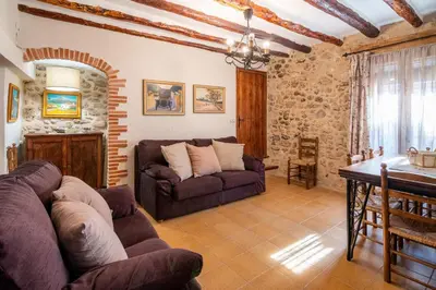 Zona de estar de Casa lo Ferre