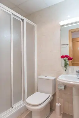 Un baño de Hostal Buenos Aires