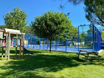 Zona de juegos infantil en Camping Gran Sol