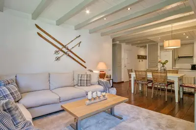 Una cocina o zona de cocina en Luderna - Apartamento Val de Ruda B82 Dera Mèu