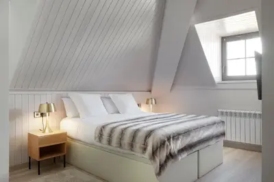 Cama o camas de una habitación en Pujolo by FeelFree Rentals