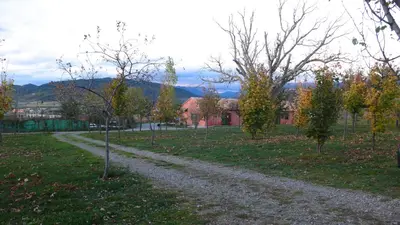 Paisaje cerca de este camping