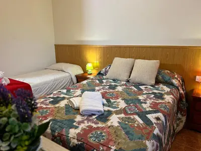 Cama o camas de una habitación en Cal Foraster