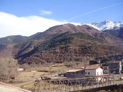 Vista general de una montaña o vista desde el apartamento