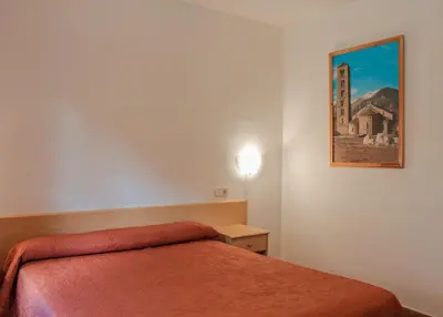 Cama o camas de una habitación en Hotel Saloria