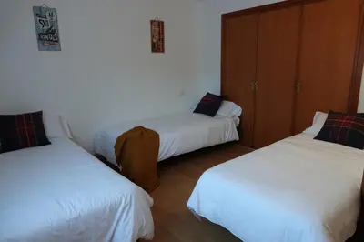 Cama o camas de una habitación en Huegas by PIRINEOS 360 - A 90 metros del Reloj de Formigal