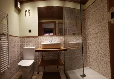 Un baño de Casa Gabaldá Apartamentos