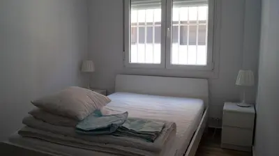 Cama o camas de una habitación en Zaragoza y sus 2 catedrales