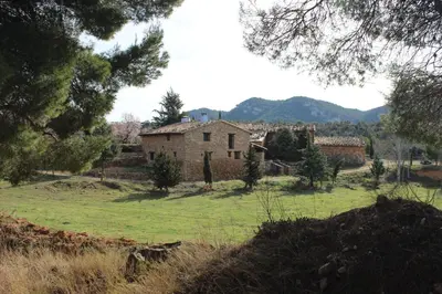 Paisaje cerca of this country house