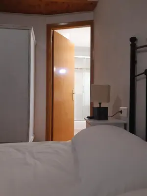 Cama o camas de una habitación en Fonda Toldra