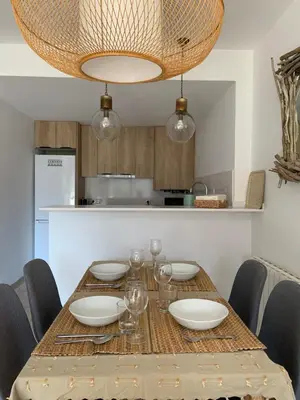 Una cocina o zona de cocina en Apartament La Ruella