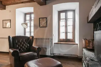 Zona de estar de Casa Ferrera by SeaMount Rentals
